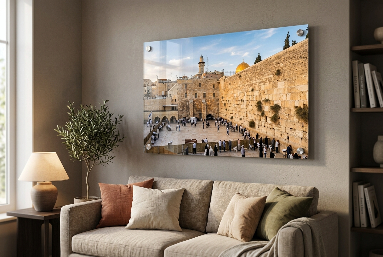 תמונת זכוכית הכותל המערבי